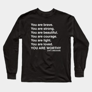 AFFIRMATIONS Long Sleeve T-Shirt